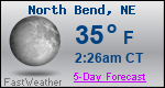 Weather Forecast for North Bend, NE