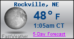 Weather Forecast for Rockville, NE