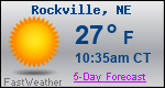 Weather Forecast for Rockville, NE