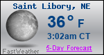 Weather Forecast for Saint Libory, NE