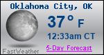 Weather Forecast for Oklahoma City, OK