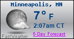 Weather Forecast for Minneapolis, MN