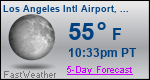 Weather Forecast for Los Angeles International Airport, CA