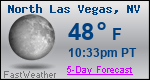 Weather Forecast for North Las Vegas, NV
