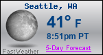 Weather Forecast for Seattle, WA