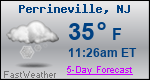 Weather Forecast for Perrineville, NJ
