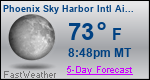 Weather Forecast for Phoenix Sky Harbor International Airport, AZ