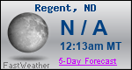Weather Forecast for Regent, ND