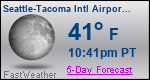 Weather Forecast for Seattle-Tacoma International Airport, WA