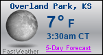 Weather Forecast for Overland Park, KS