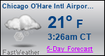 Weather Forecast for Chicago O'Hare International Airport, IL