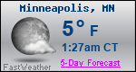 Weather Forecast for Minneapolis, MN