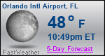 Weather Forecast for Orlando International Airport, FL