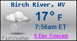 Weather Forecast for Birch River, WV