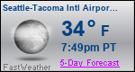 Weather Forecast for Seattle-Tacoma International Airport, WA