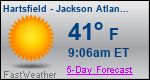 Weather Forecast for Hartsfield - Jackson Atlanta International Airport, GA