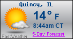 Weather Forecast for Quincy, IL