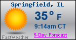 Weather Forecast for Springfield, IL