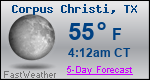 Weather Forecast for Corpus Christi, TX
