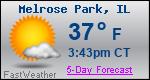 Weather Forecast for Melrose Park, IL