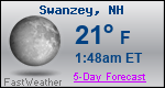 Weather Forecast for Swanzey, NH