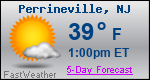 Weather Forecast for Perrineville, NJ