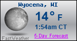 Weather Forecast for Wyocena, WI
