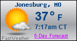 Weather Forecast for Jonesburg, MO