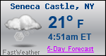 Weather Forecast for Seneca Castle, NY