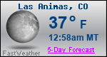 Weather Forecast for Las Animas, CO