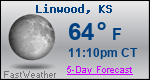 Weather Forecast for Linwood, KS