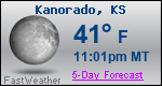 Weather Forecast for Kanorado, KS