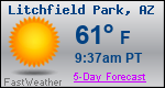 Weather Forecast for Litchfield Park, AZ