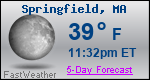 Weather Forecast for Springfield, MA