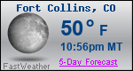 Weather Forecast for Fort Collins, CO