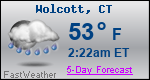 Weather Forecast for Wolcott, CT