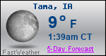 Weather Forecast for Tama, IA