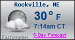 Weather Forecast for Rockville, NE