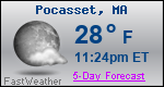 Weather Forecast for Pocasset, MA