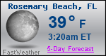 Weather Forecast for Rosemary Beach, FL