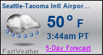 Weather Forecast for Seattle-Tacoma International Airport, WA
