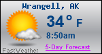 Weather Forecast for Wrangell, AK