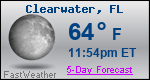 Weather Forecast for Clearwater, FL