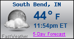 Weather Forecast for South Bend, IN