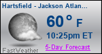 Weather Forecast for Hartsfield - Jackson Atlanta International Airport, GA