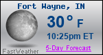 Weather Forecast for Fort Wayne, IN