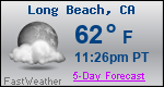 Weather Forecast for Long Beach, CA
