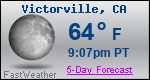 Weather Forecast for Victorville, CA