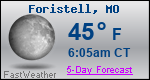 Weather Forecast for Foristell, MO