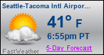 Weather Forecast for Seattle-Tacoma International Airport, WA
